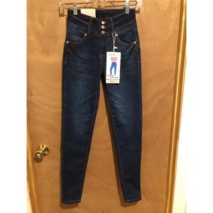 Ci Sono high rise pushup skinny jeans size 0 NWT